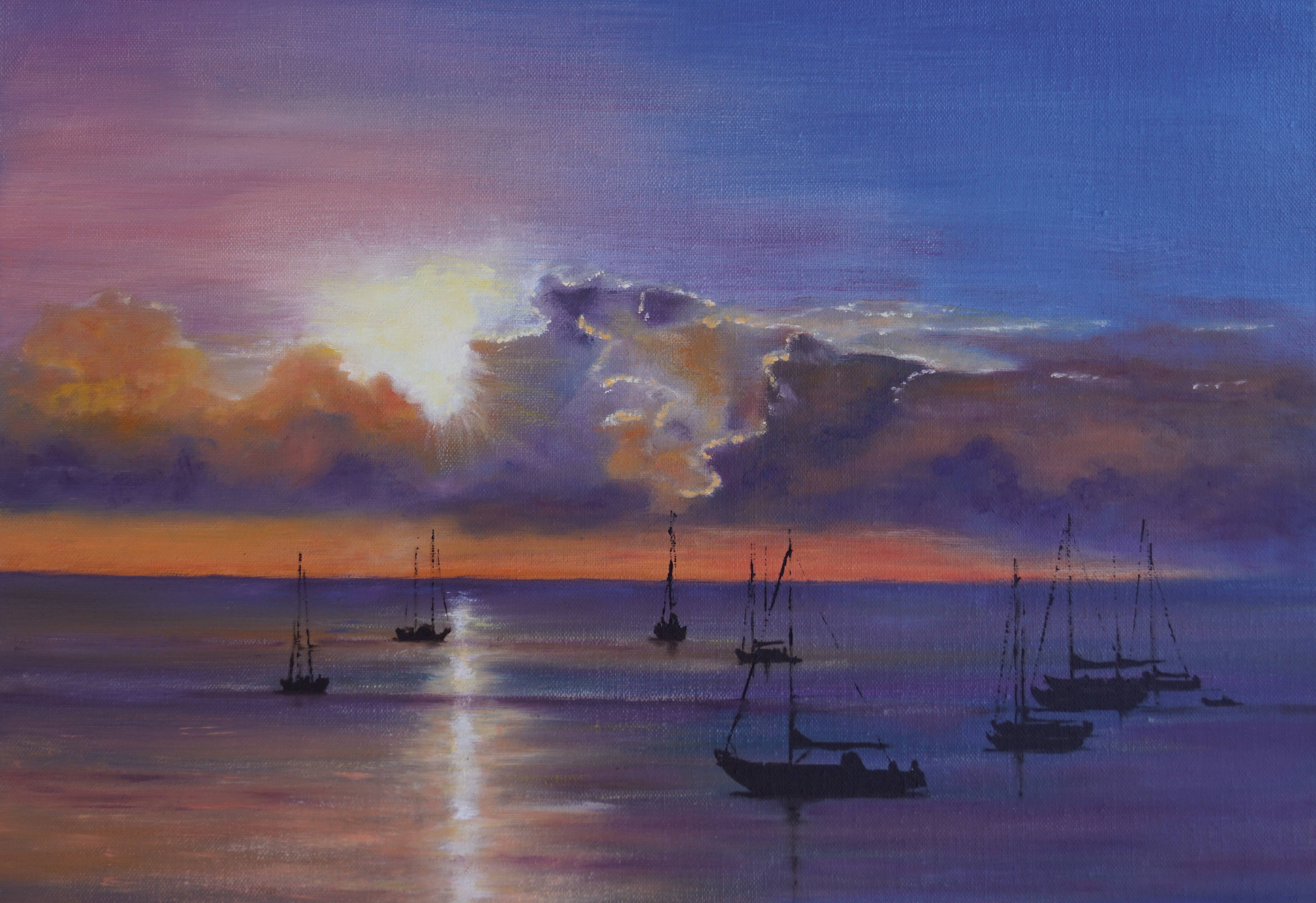 Sunset. Bernard Sannier