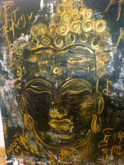 Buddha people. Nathalie Dujmovic Dujmovic Neosculptural