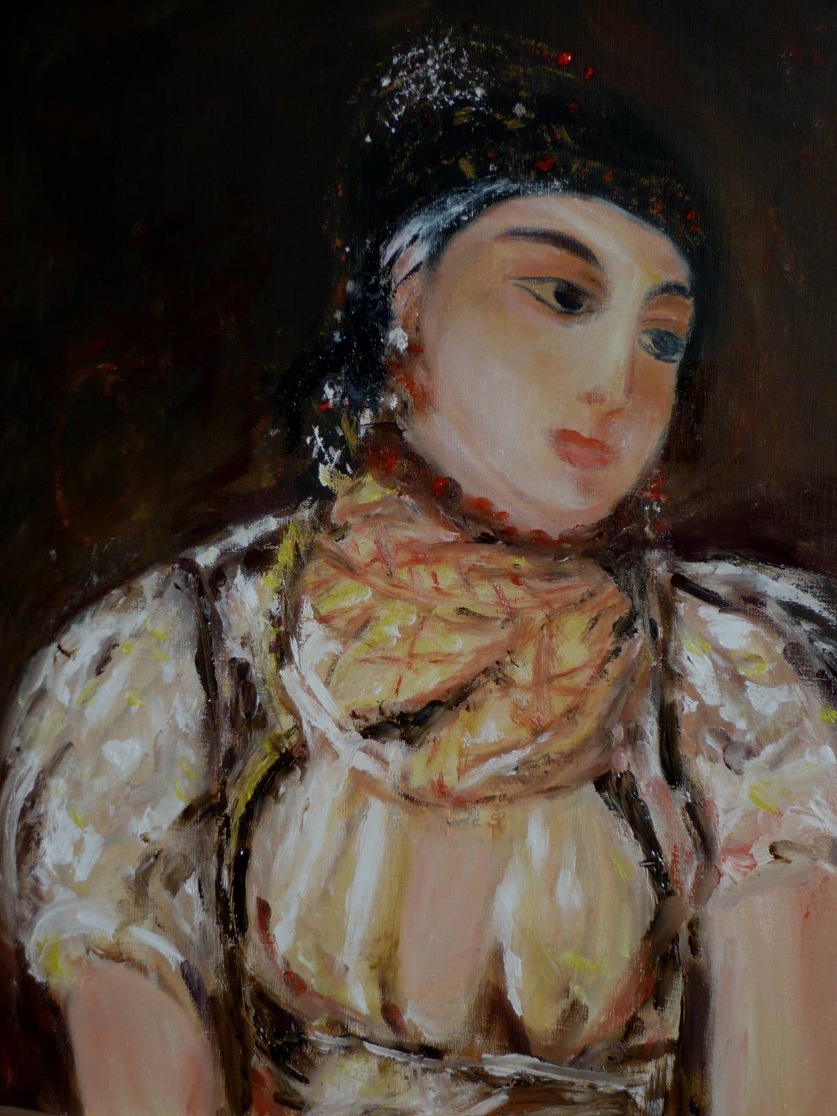 Woman of Algiers. Capella