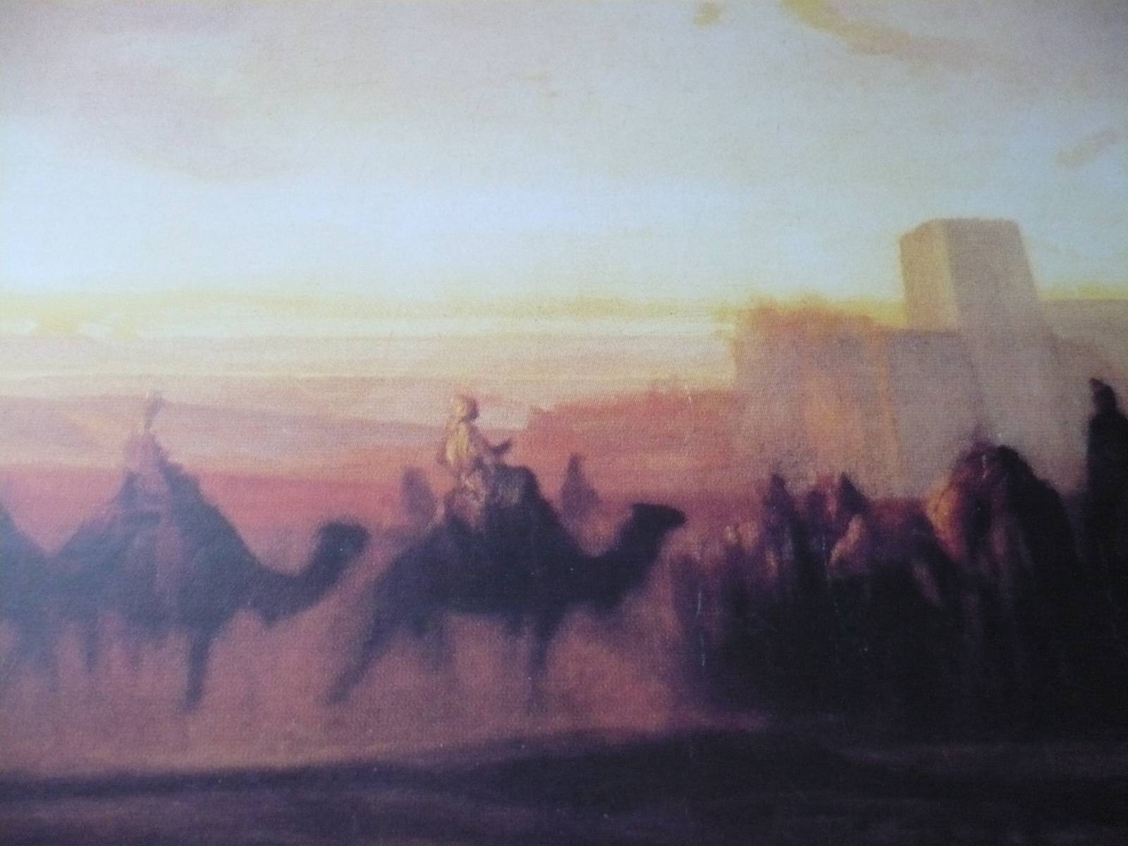 The caravan according Decamps. Capella