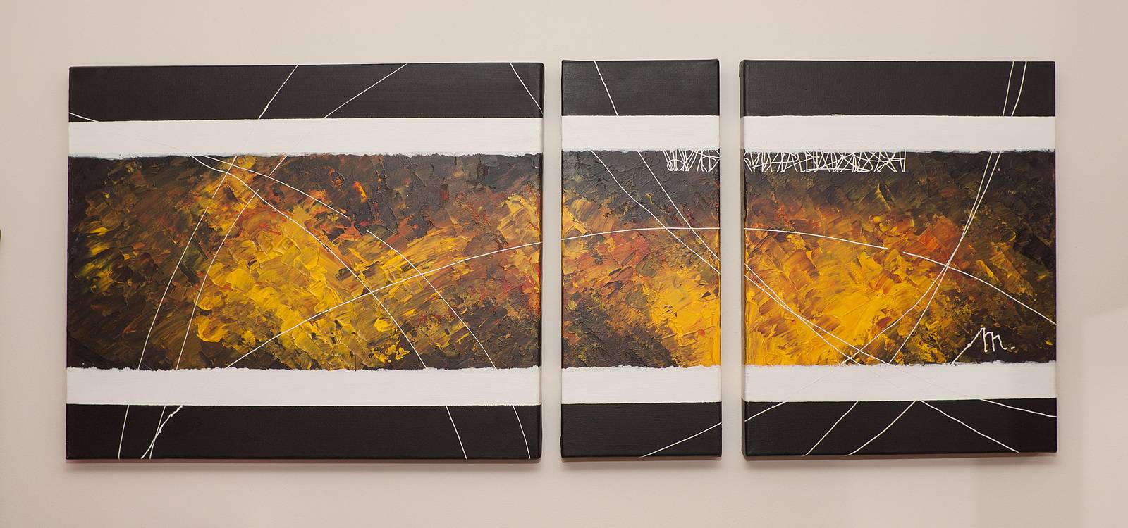 Abstract painting 120cmx50cm. 