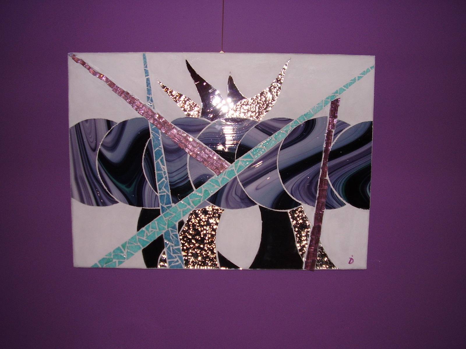 «Mauve». Minéral Création - Isabelle Delcol