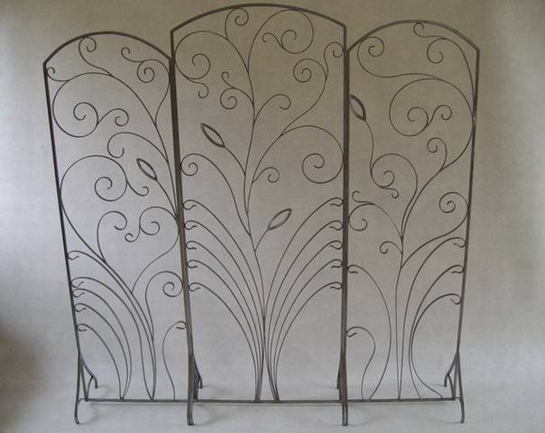 Wrought iron screen.  Alain Segura