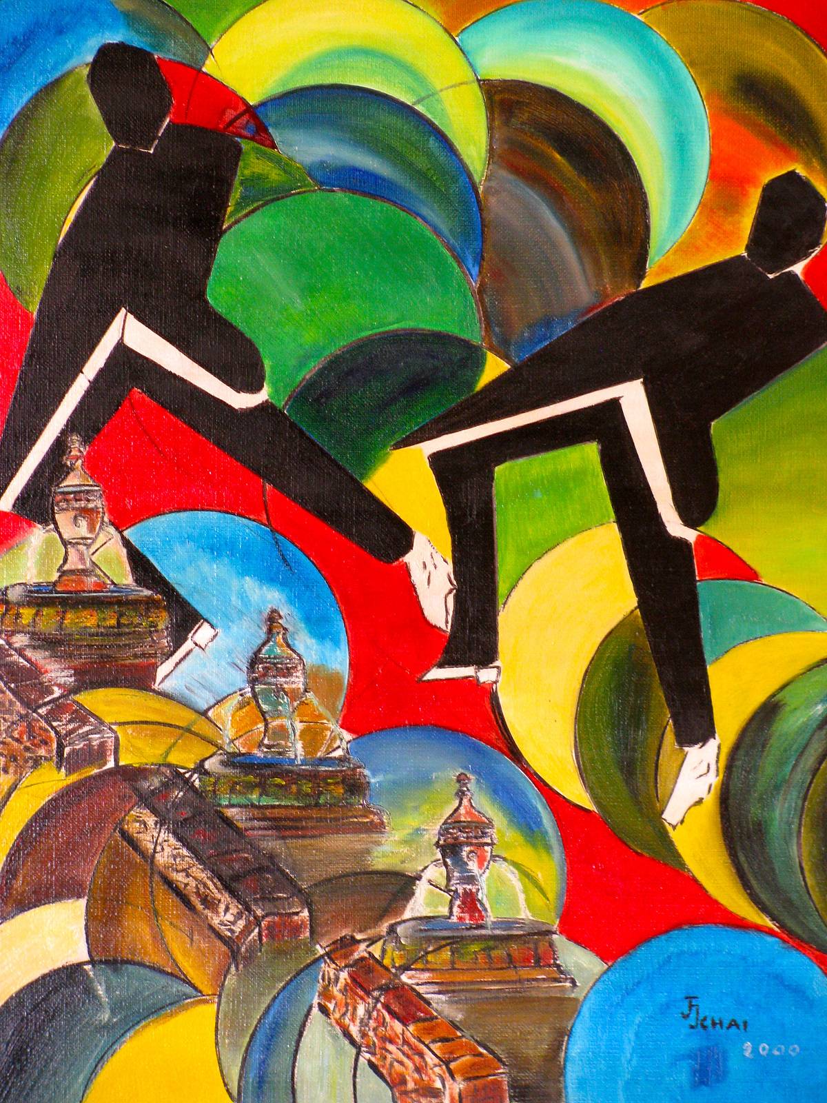 Swirls.  Josiane Ichai