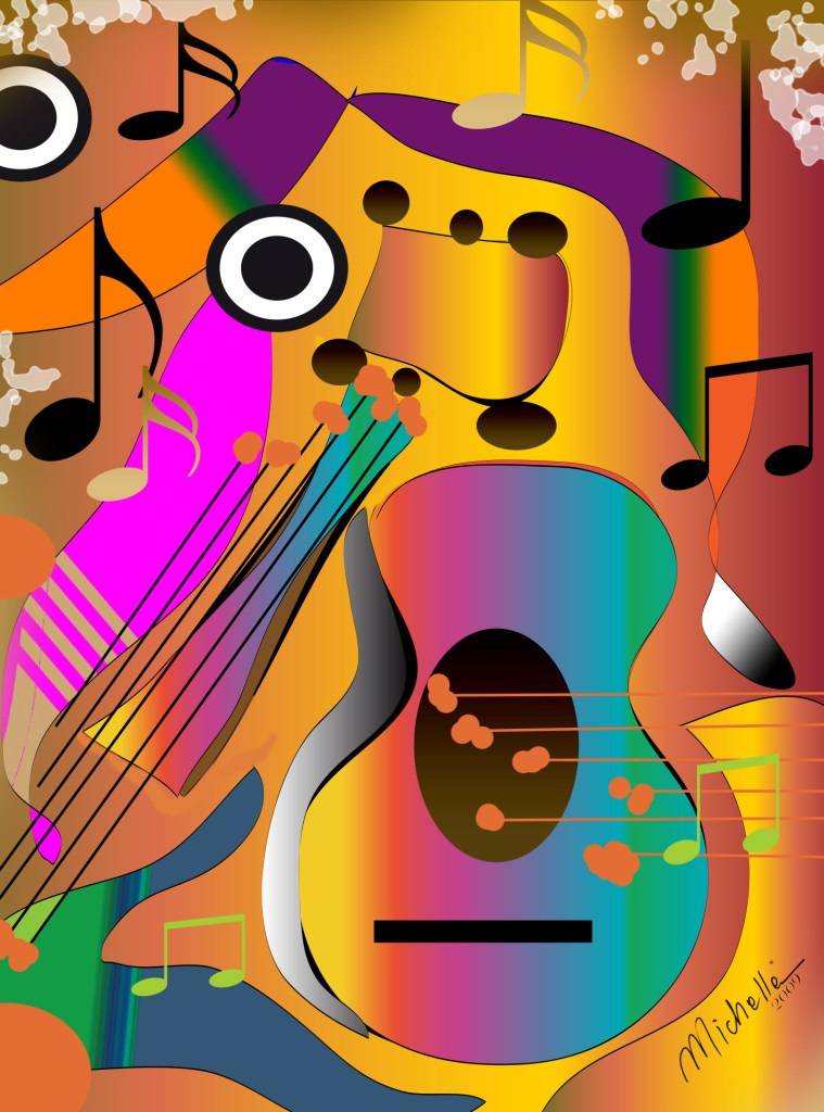 Guitar. Michelle Chouchou