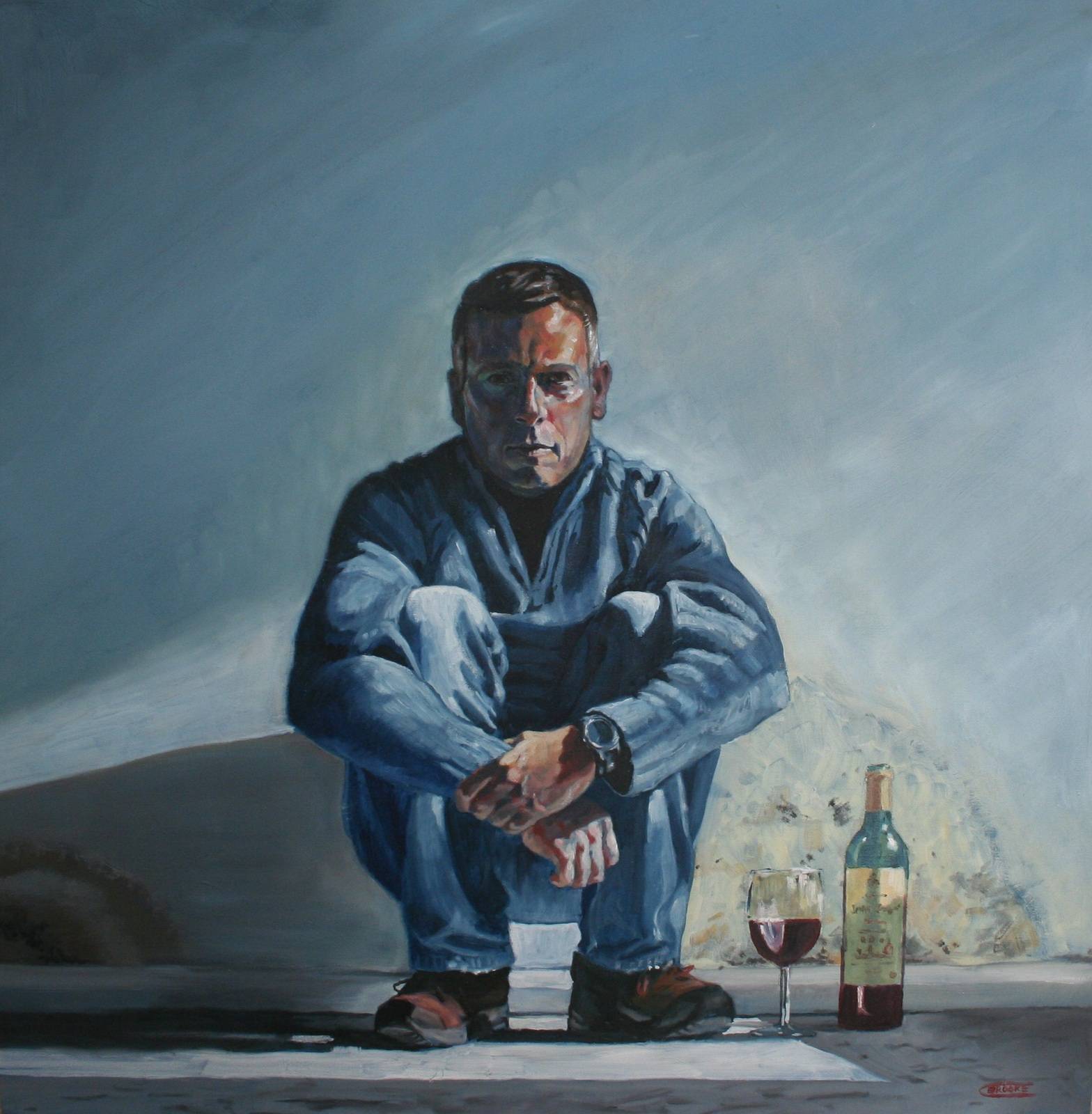 «This is still life» a portrait of self. Chris Brooke