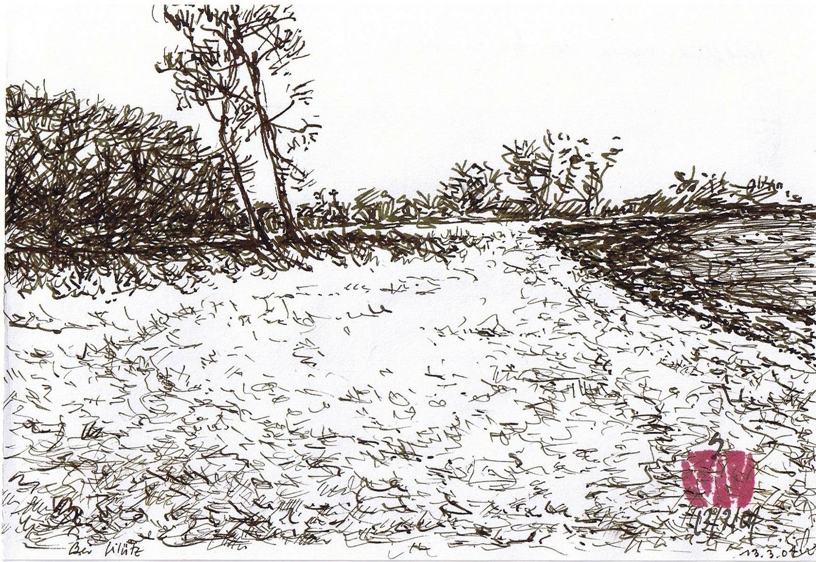 At the seaside in Mecklenburg 1. 