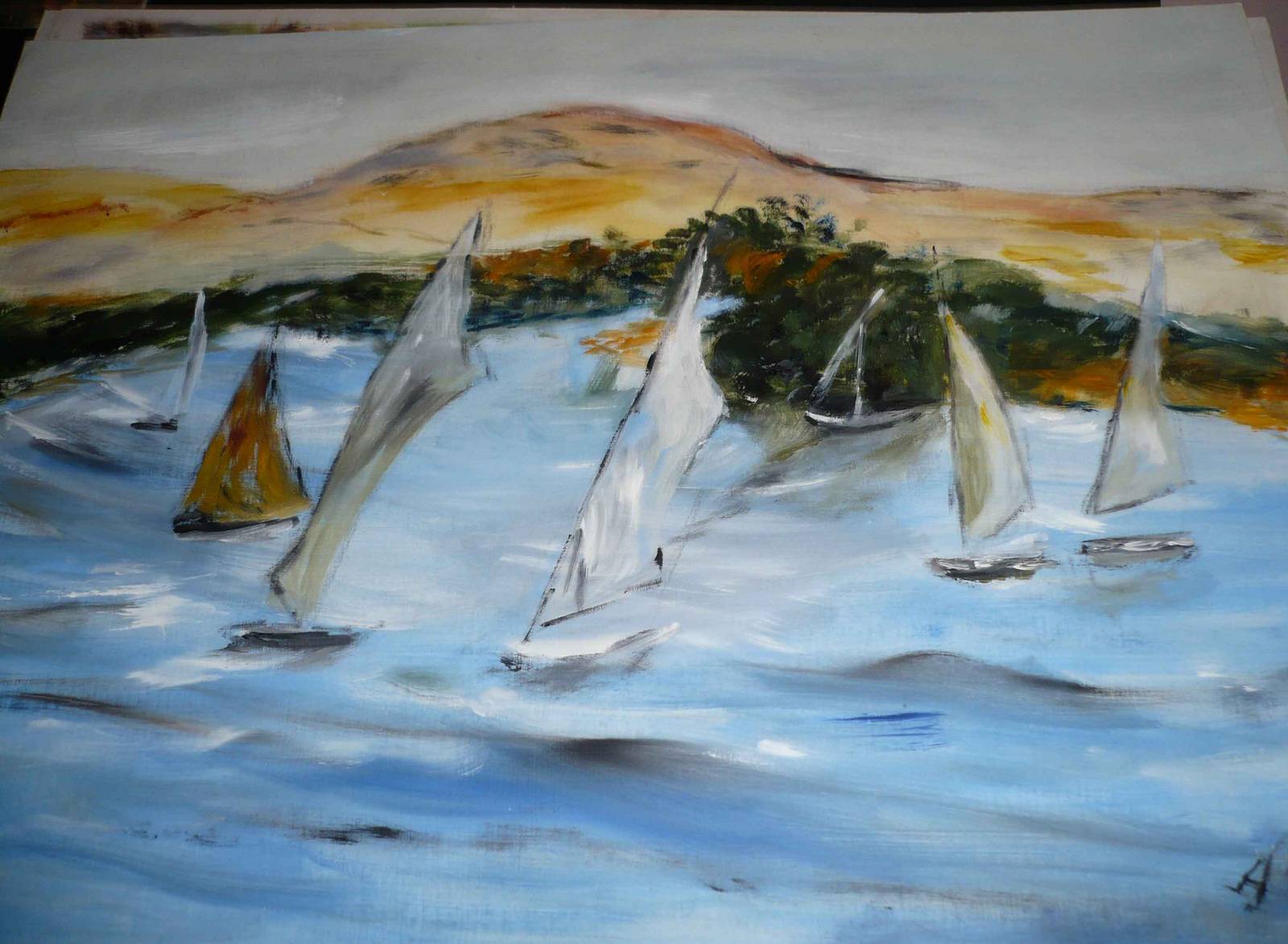 Ball feluccas. Capella