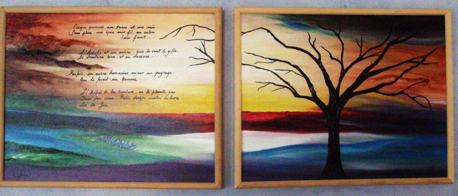 The tree of life. Claudine Hallé Claudine Hallė