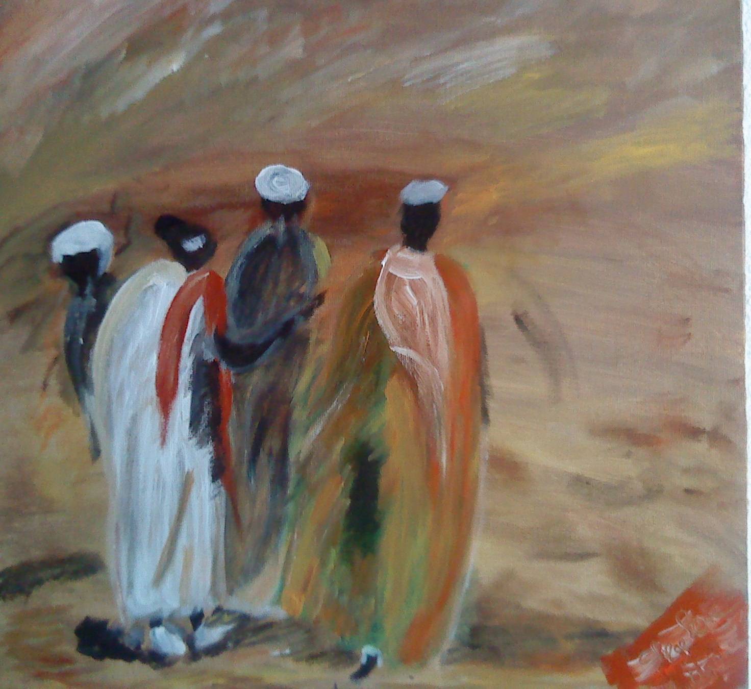 The march of the desert. Inglese Patricia 