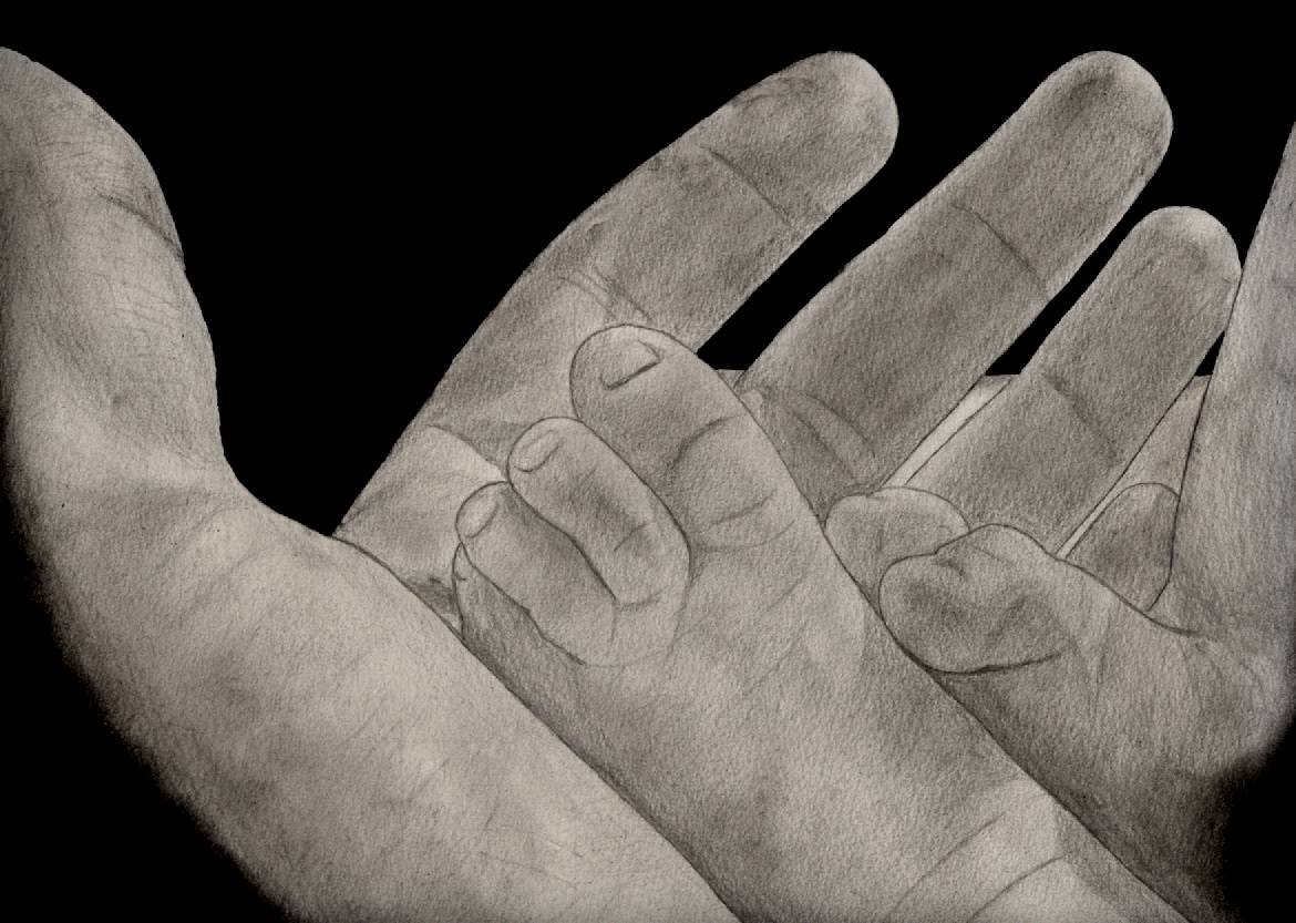 Small hand and foot. 