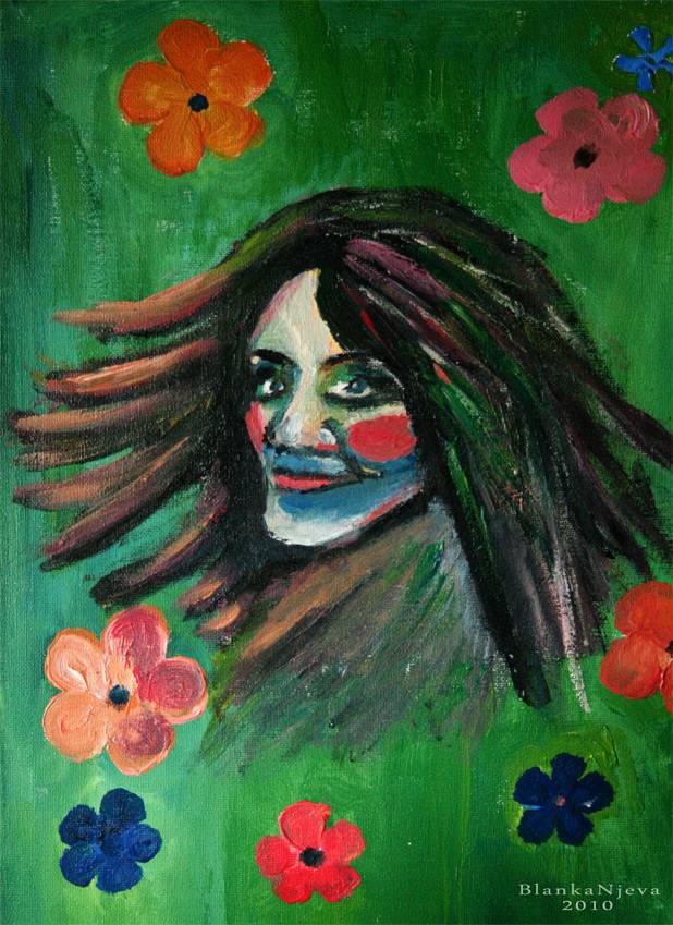 Claudia - a portrait. 