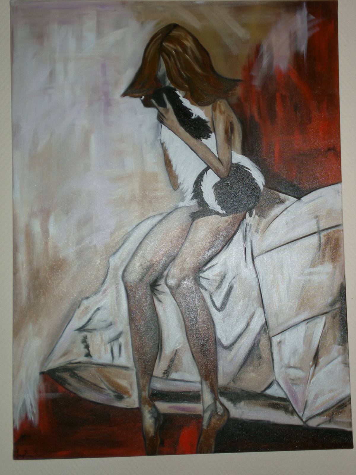 In the privacy of a woman . 