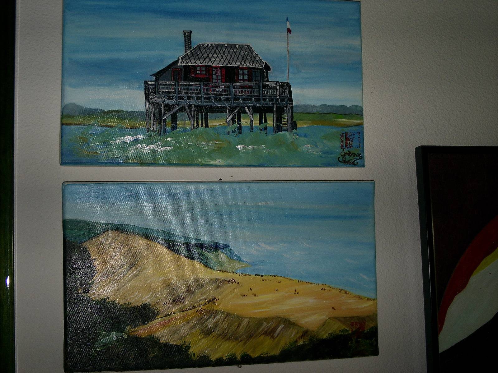 The Dune du Pyla and Tchanquées off cap ferret . Christiane Fauchon