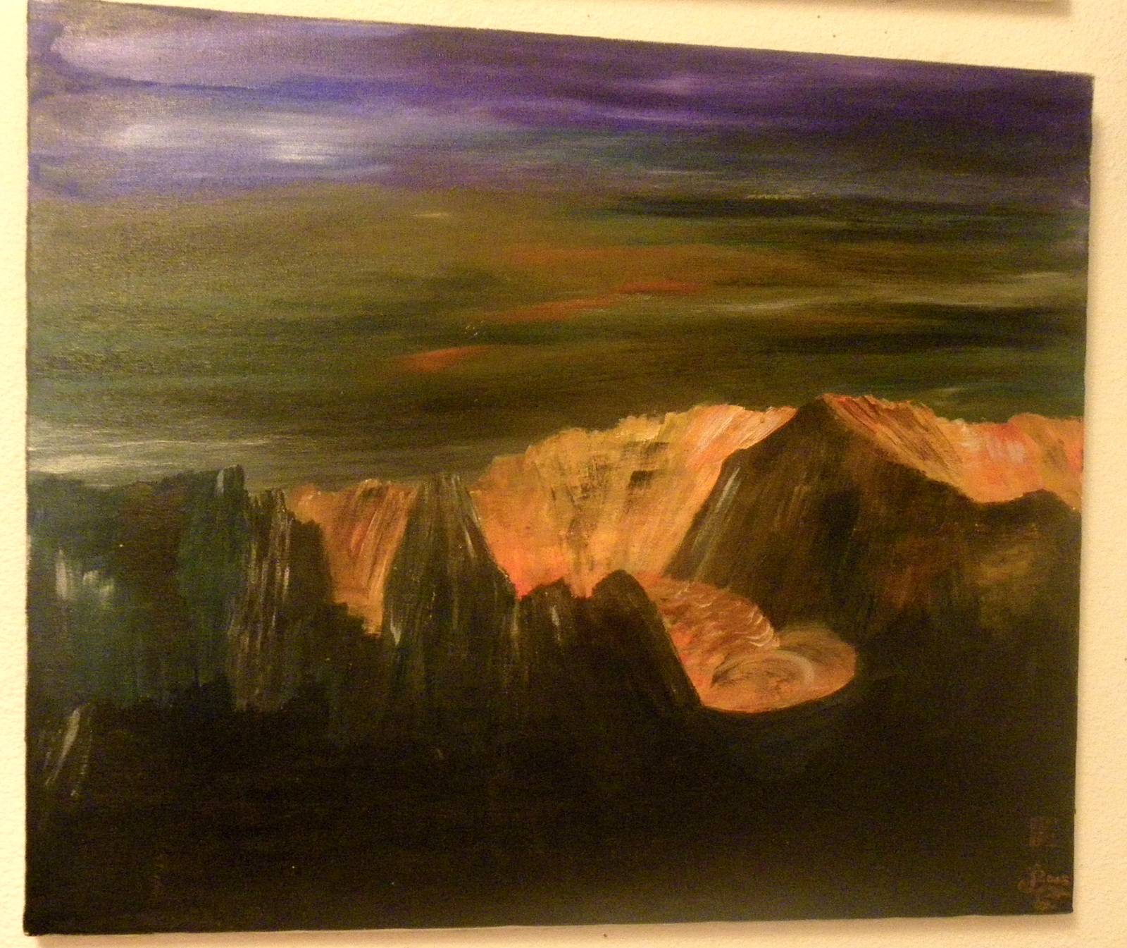Himalayan mountain grandeur . C. Fauchon Christiane Fauchon