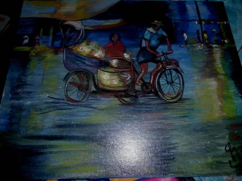 Taxi au Vietnam . Christiane Fauchon