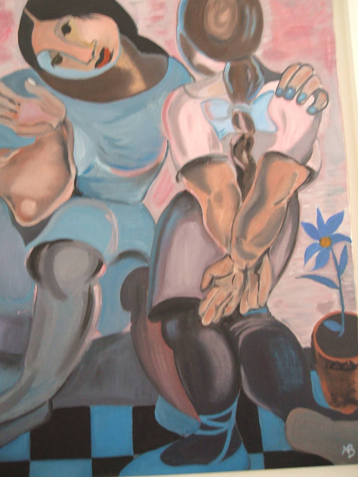 Fat women by the master of Cadaques dali . 