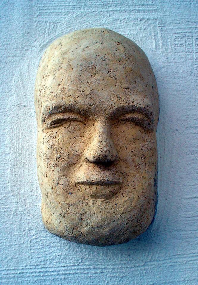 Plástico 15 bis: "» Reliefbüste . Hans-Joachim Salchow