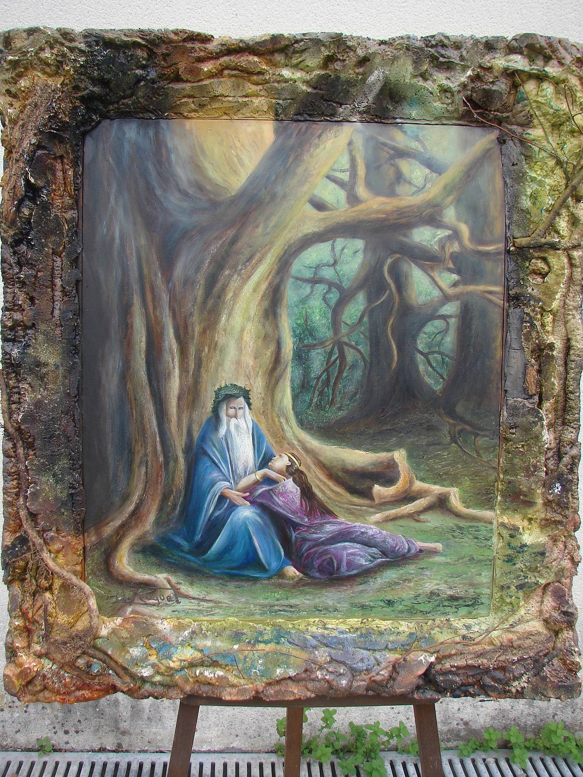 Merlin and Viviane. Maguet Claude Claude Maguet