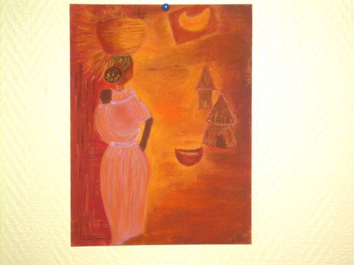 African woman. Catherine Lecointre