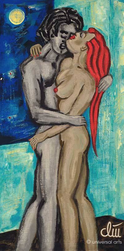 The Sensousness - original painting - Jacqueline_Ditt. 