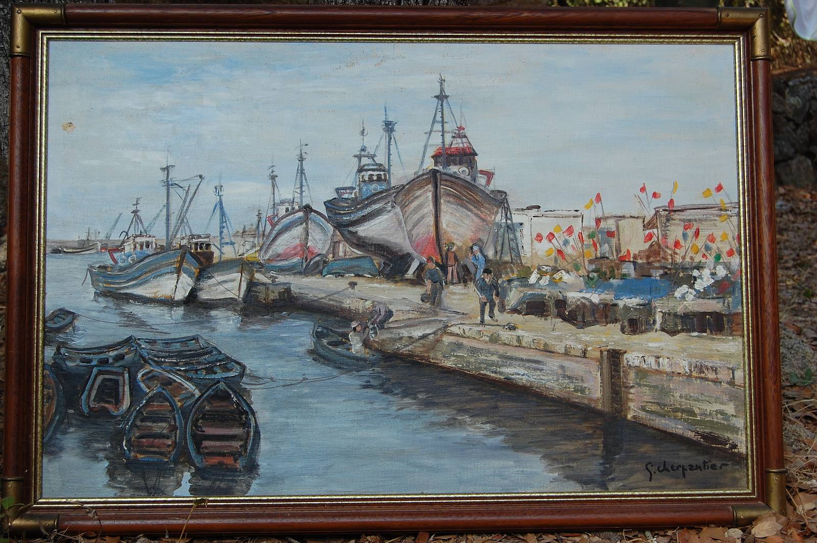 Essaouira Moroccan port. Amanza