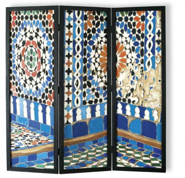 Screen mosaics. Fatiha Mourahhib