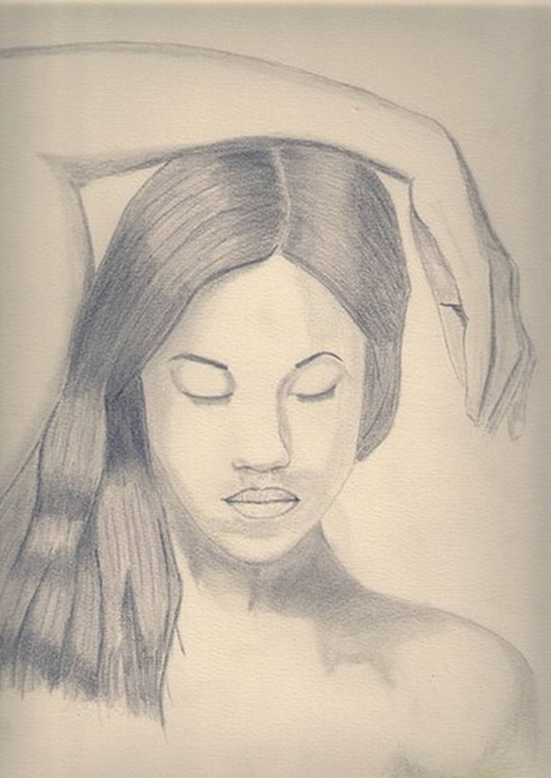 Eyes closed.  Ralph. Art