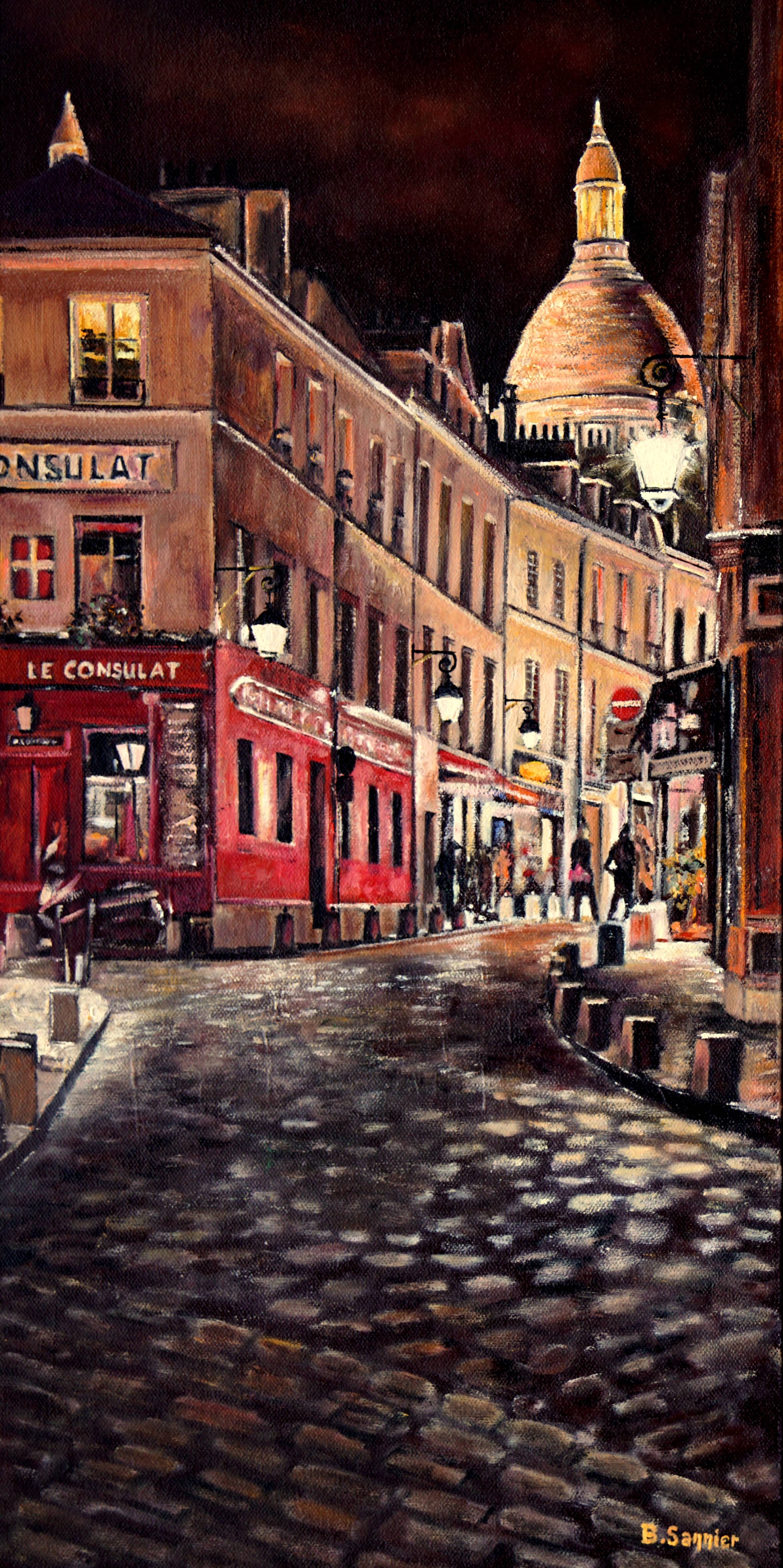 Montmartre - Paris 18 e - france. B. Sannier Bernard Sannier