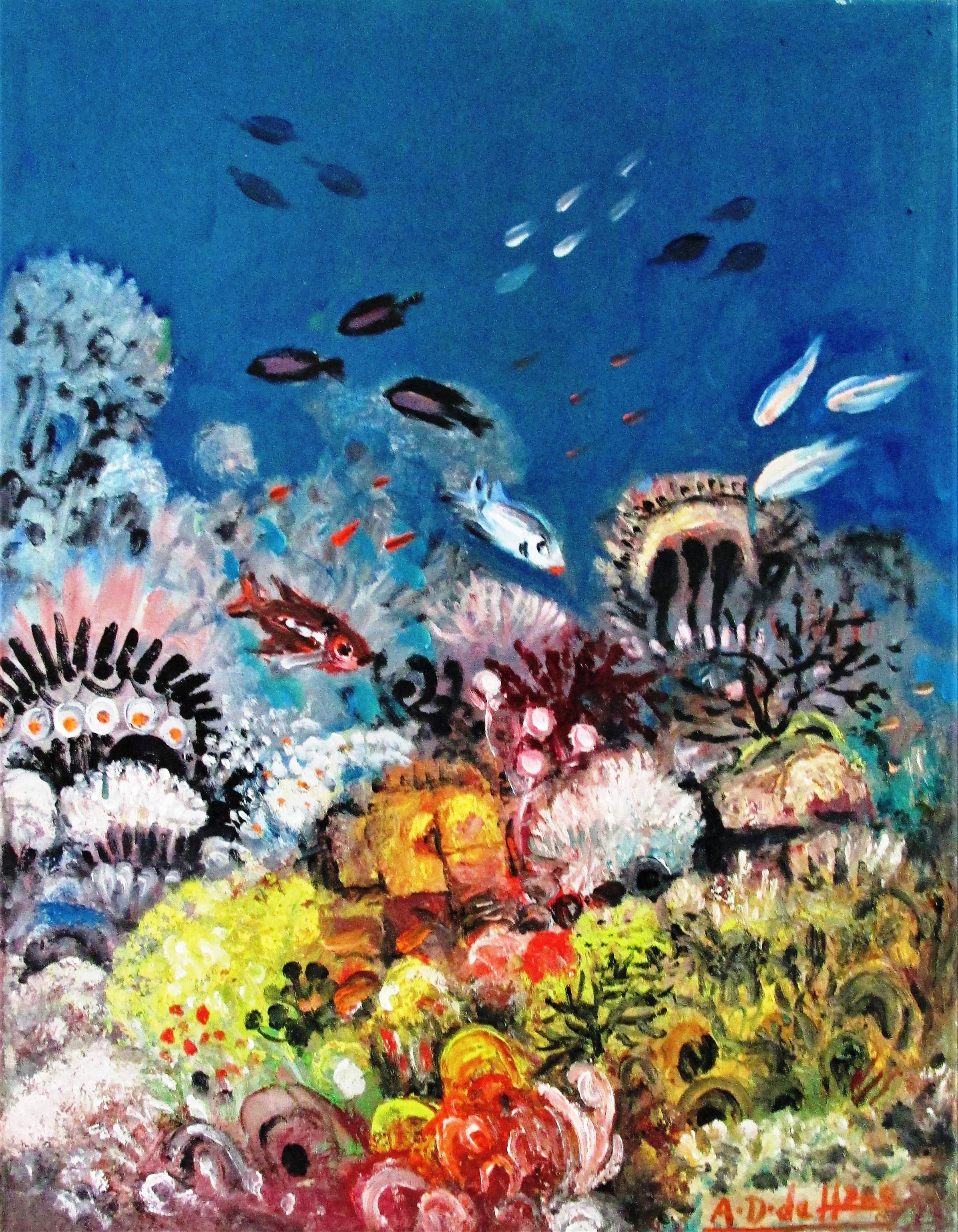 Gorgonias y sargos.. 