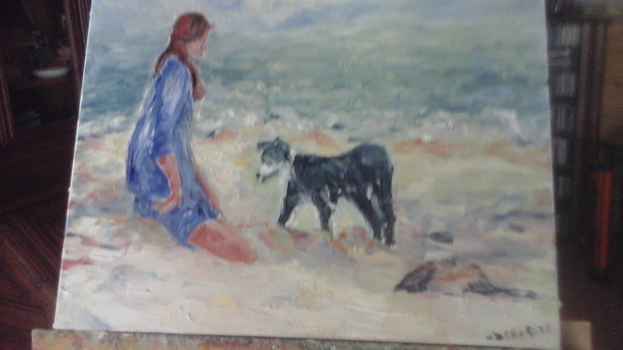Carla et June. Hélène Chastel Helene Chastel