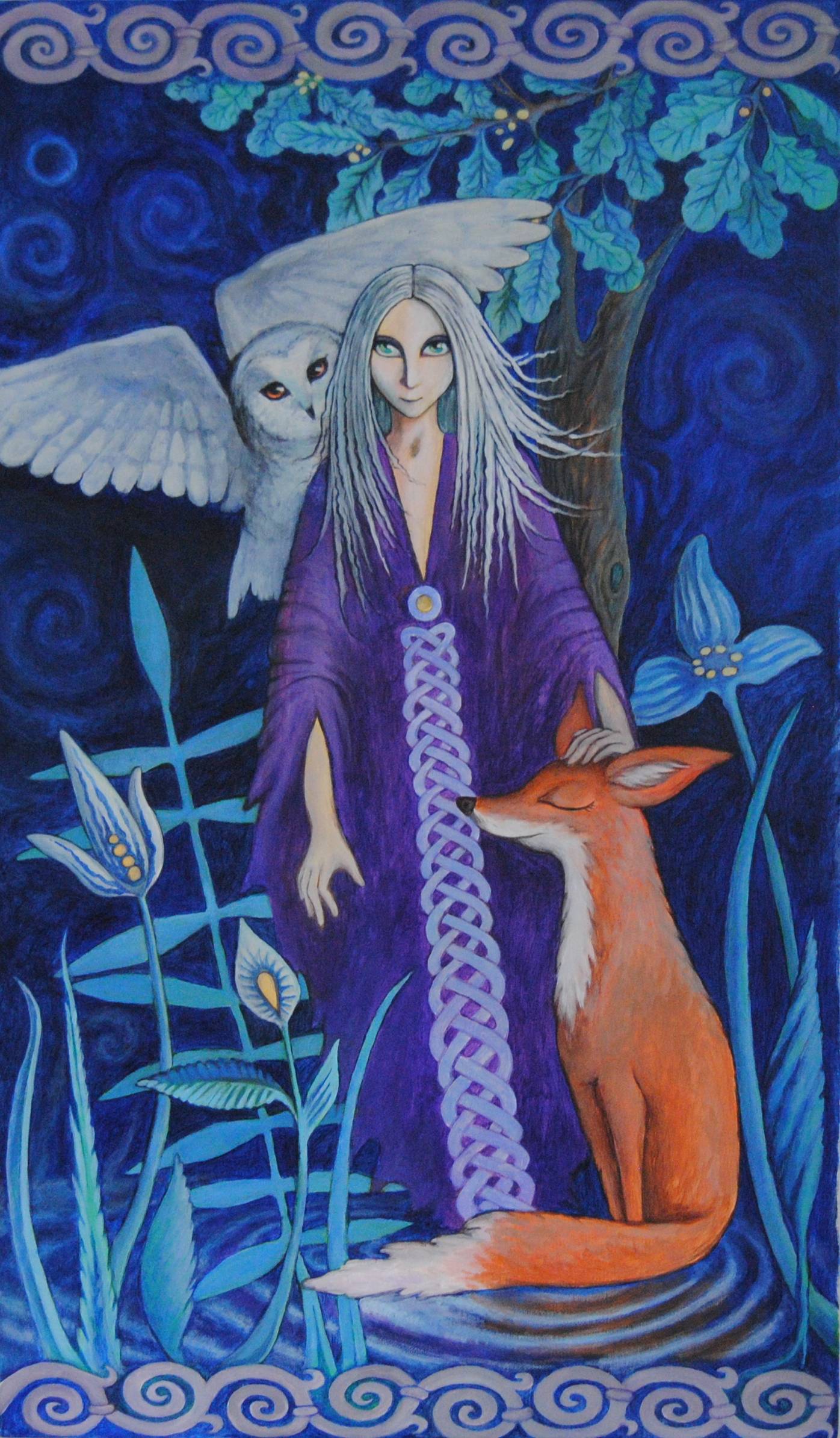 La sorcière. 