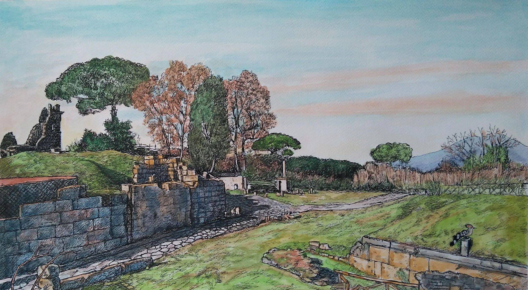 Pompei (entrance). Arte Italiana