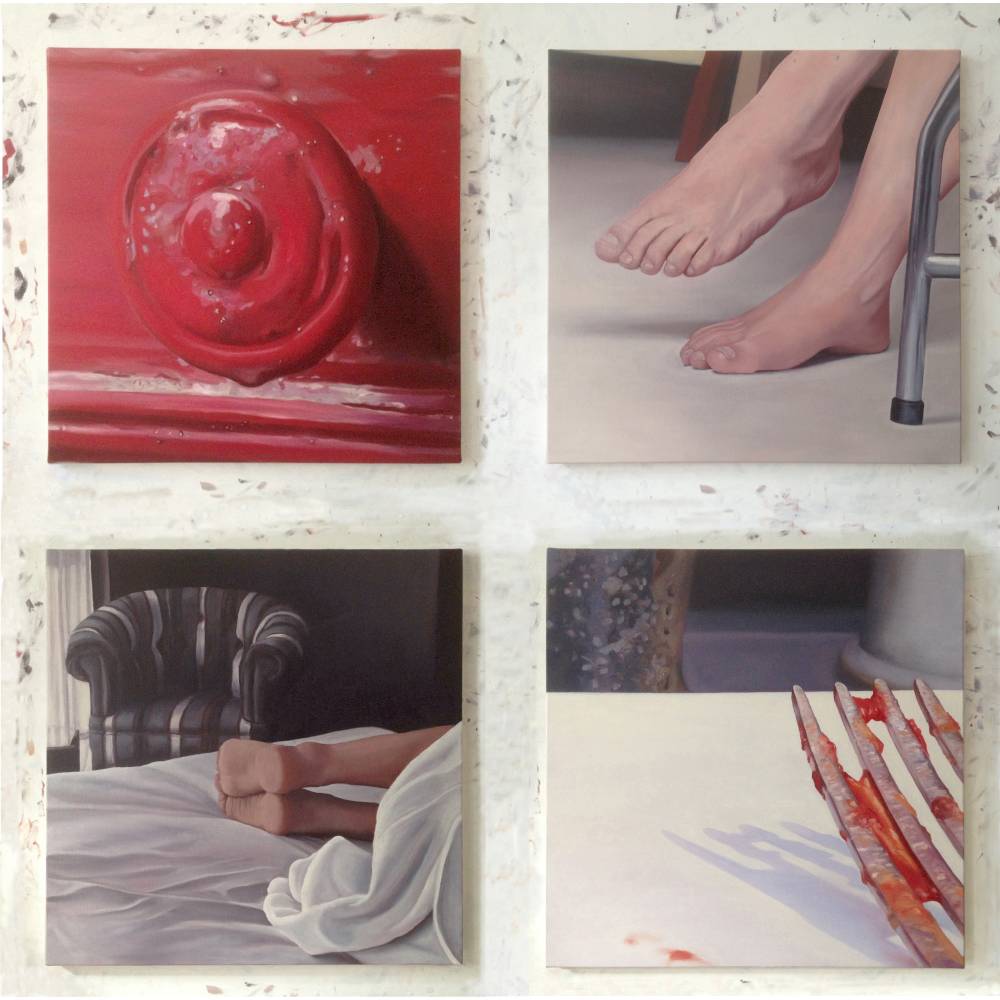 Cendrillon (série montée en quadriptyque) - © adagp, Paris. 