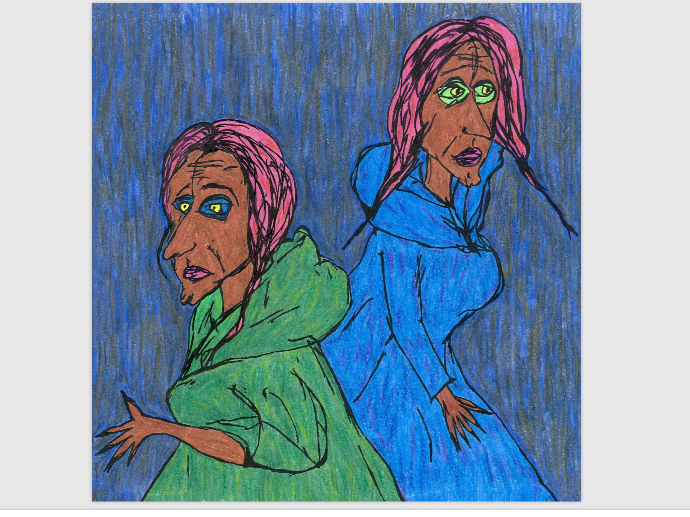 Old women. Zotova Zotova