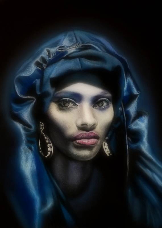 Femme Touareg. 
