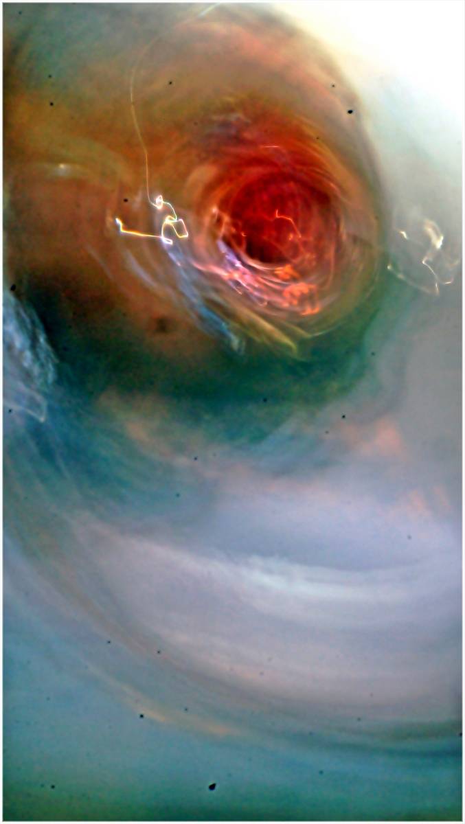 Fond de verre en flou. 