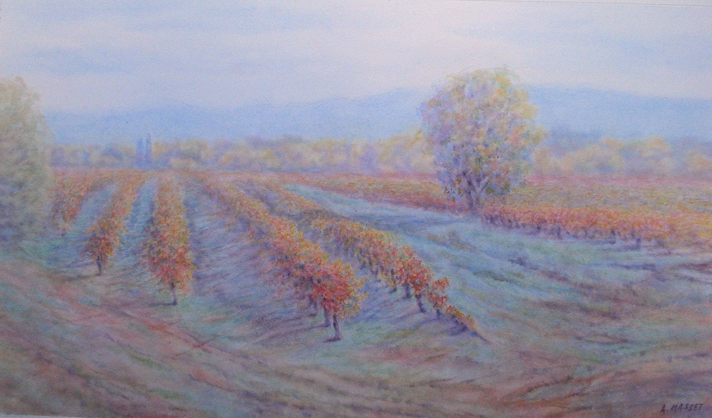Automne en Provence. Alain Masset Alain Masset