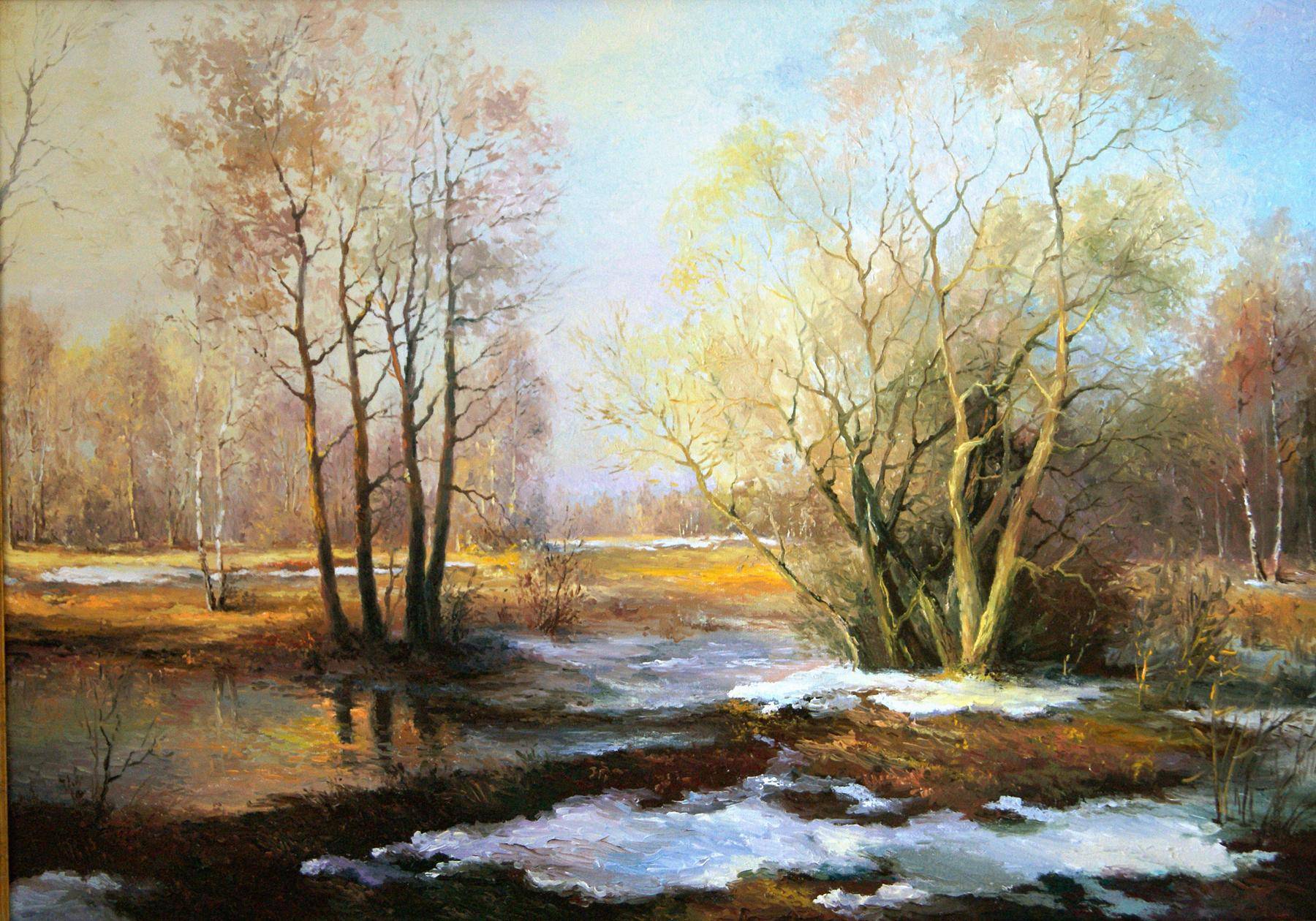 Spring landscape. 