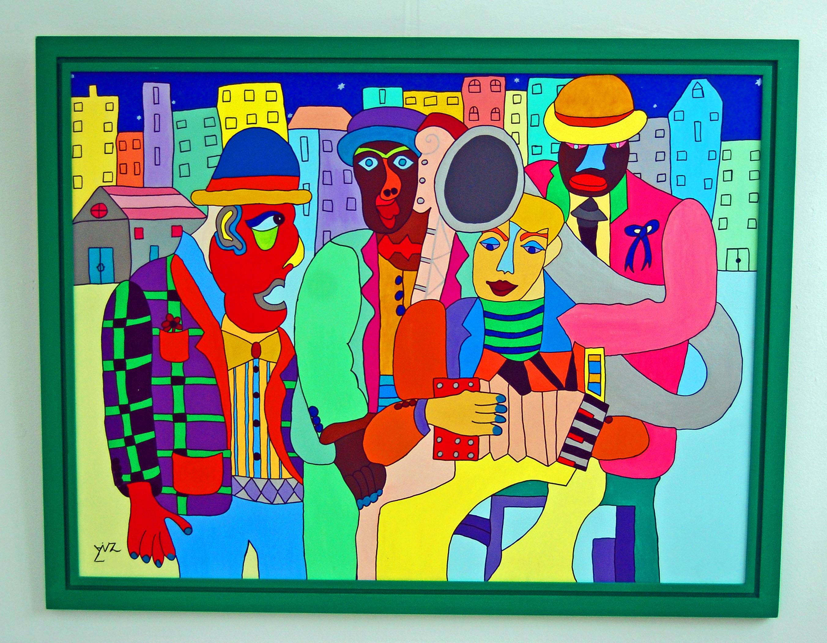 Boys band. Claudine Leroy
