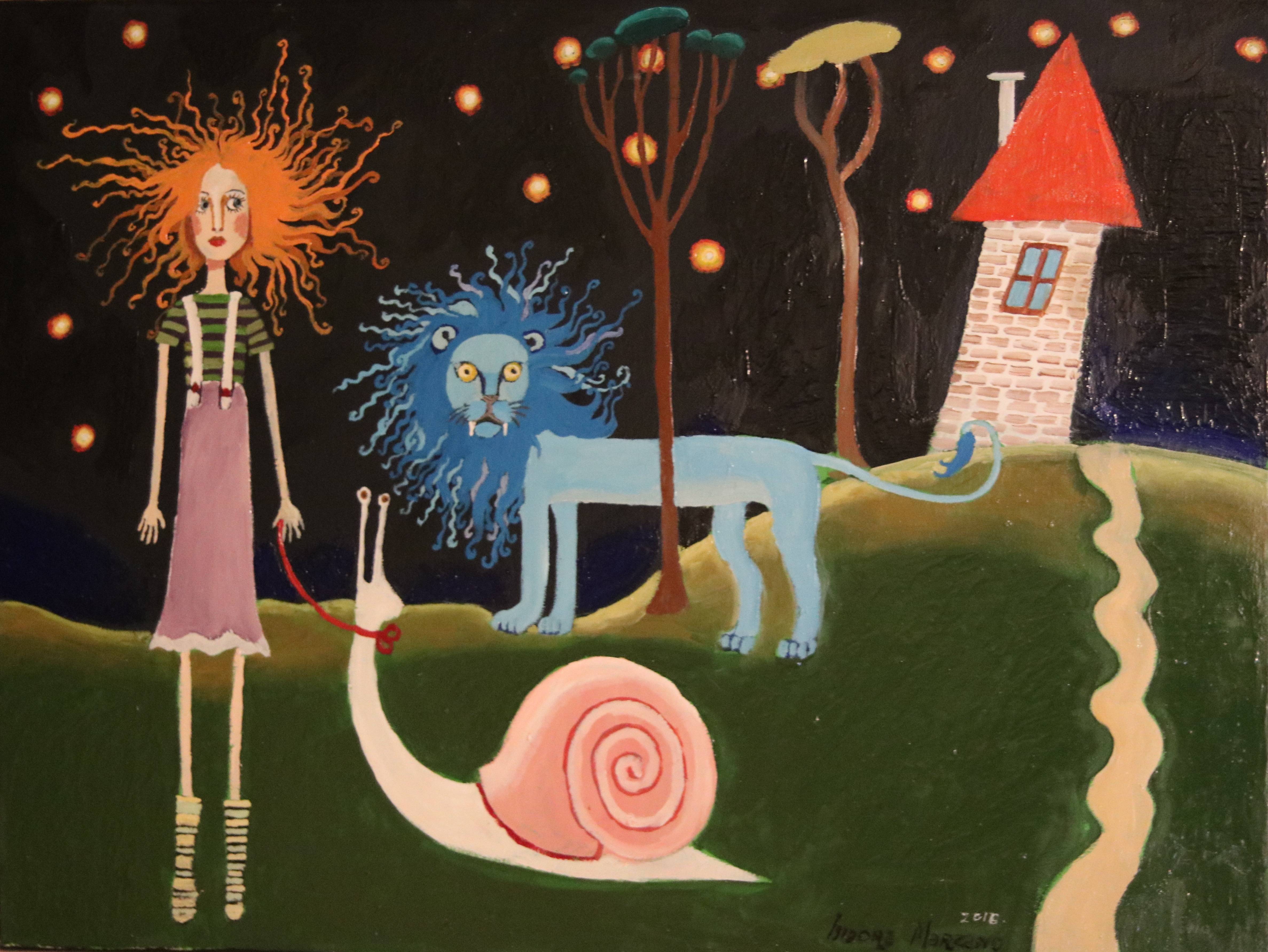 The Night Lion. Isidora Marzano Isidora Marzano