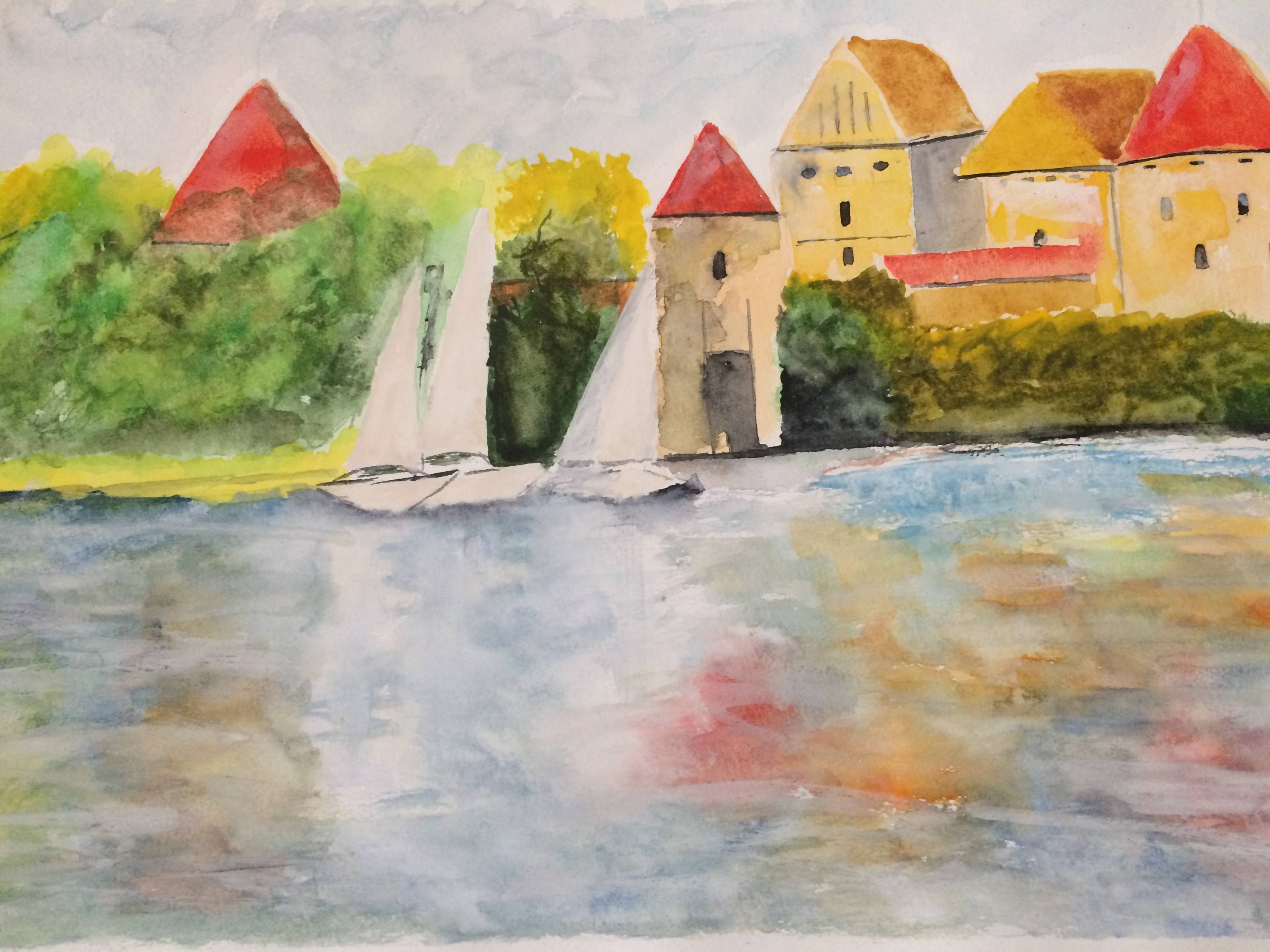 White sail. Saule Abdramanova Saule Abdramanova