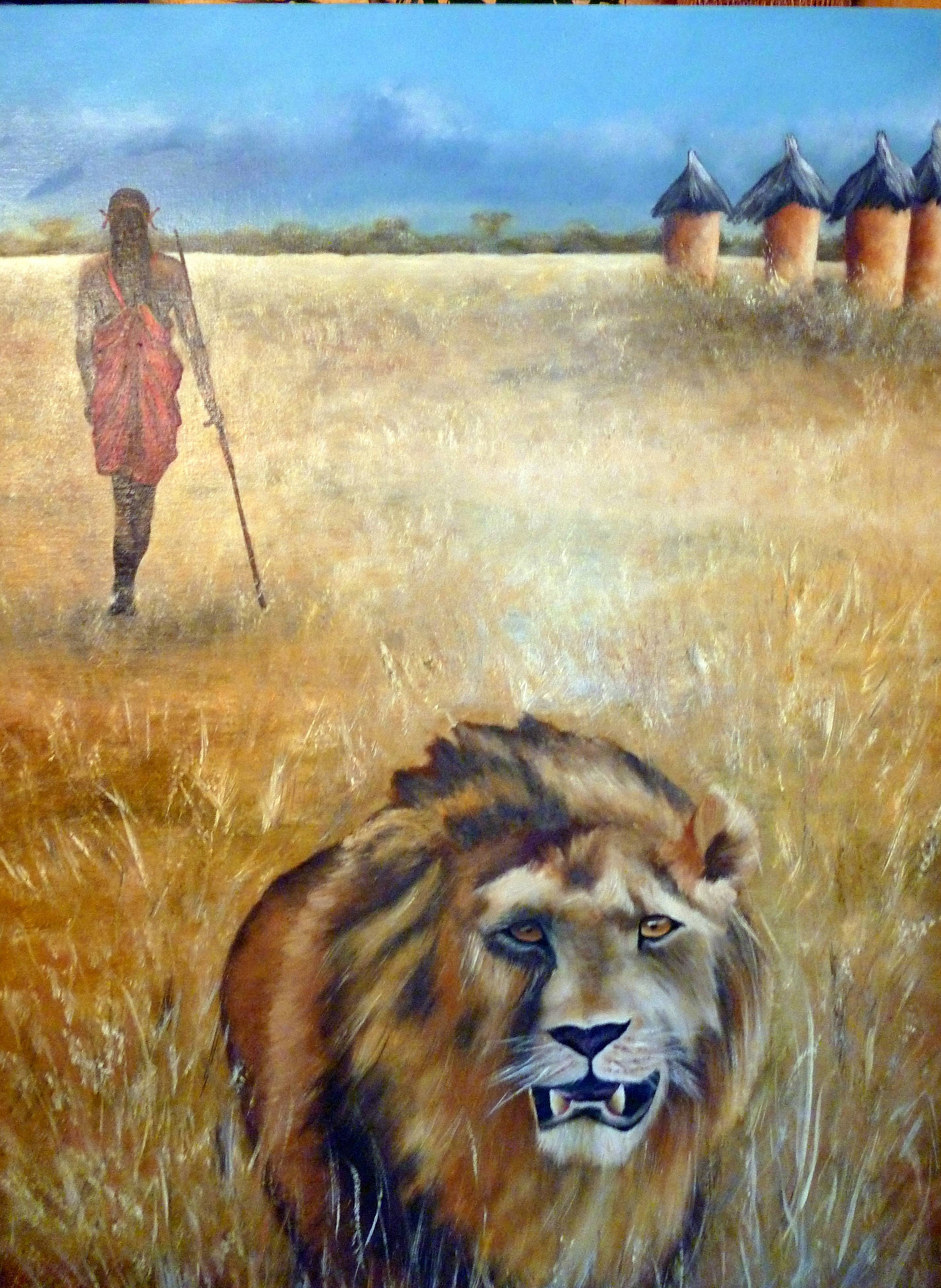 «Recreation africaine». Yaël En Couleurs