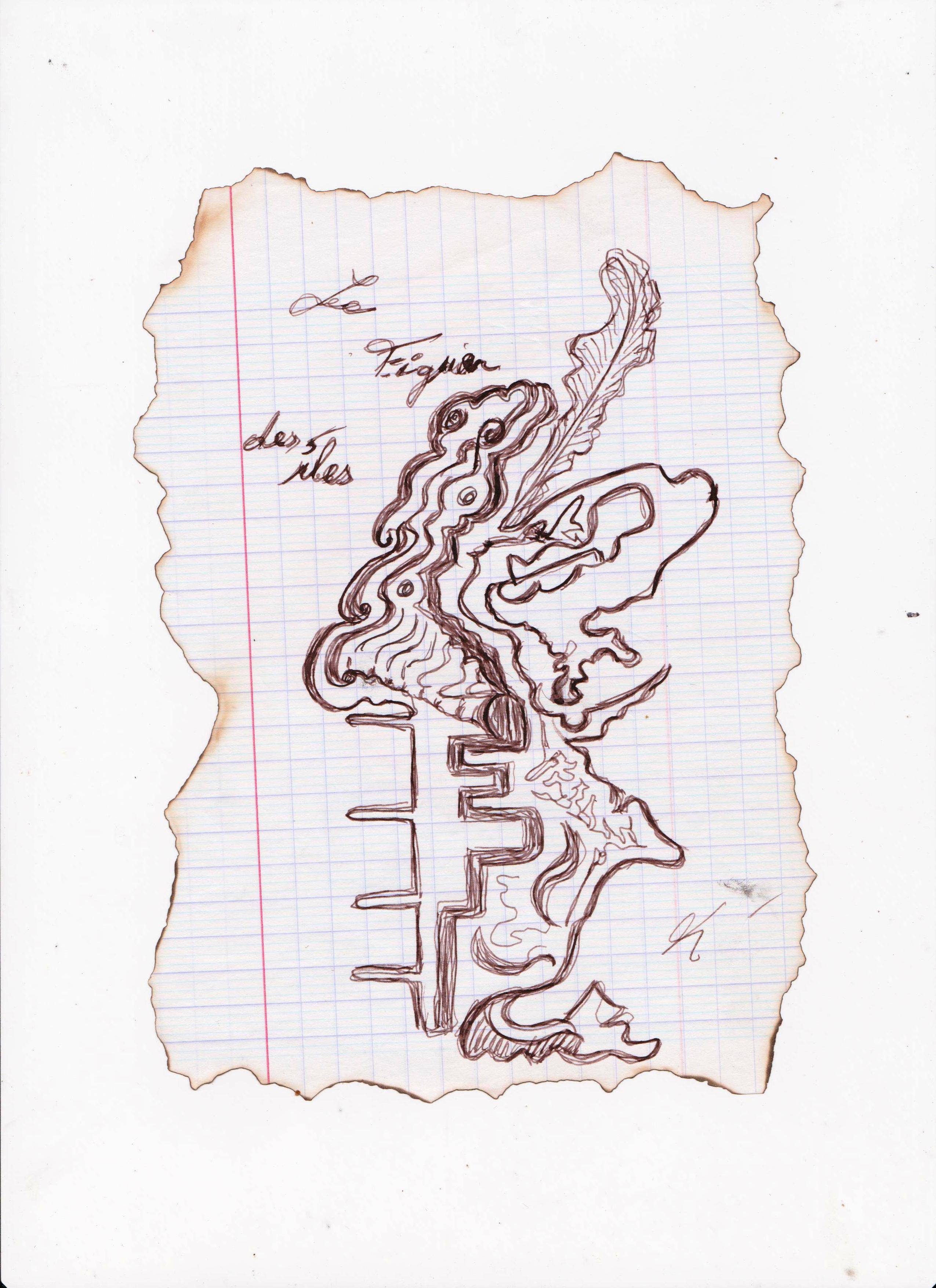 Le figuier des îles. Plasticienne/ Am Sampeur