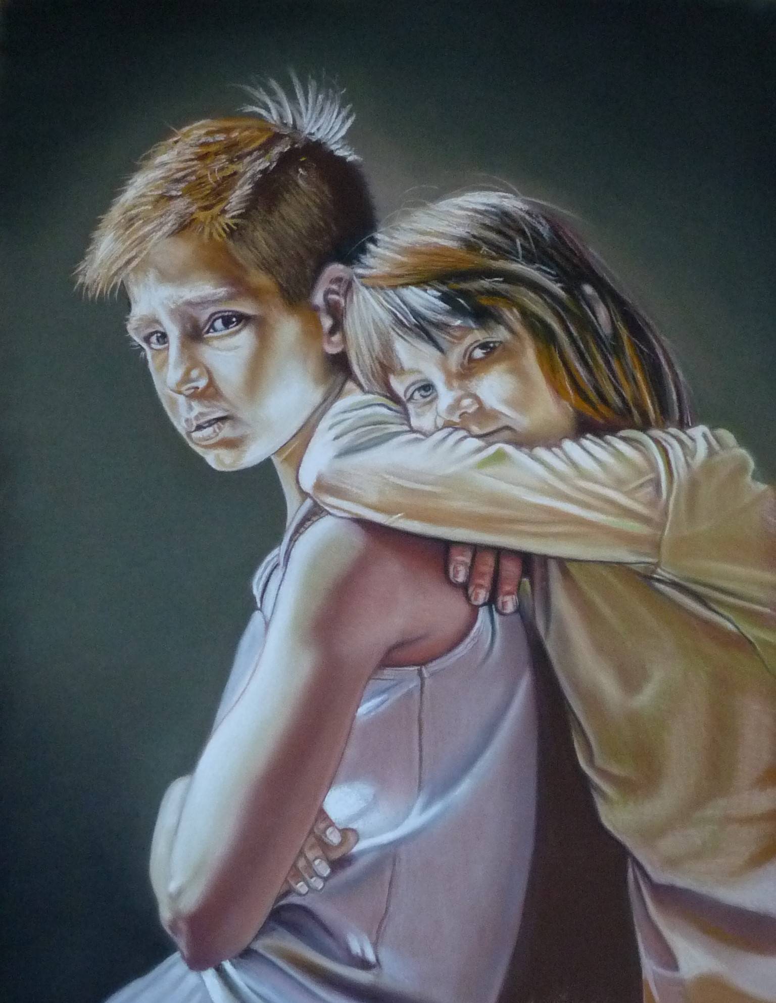 Adrien et Justine. 