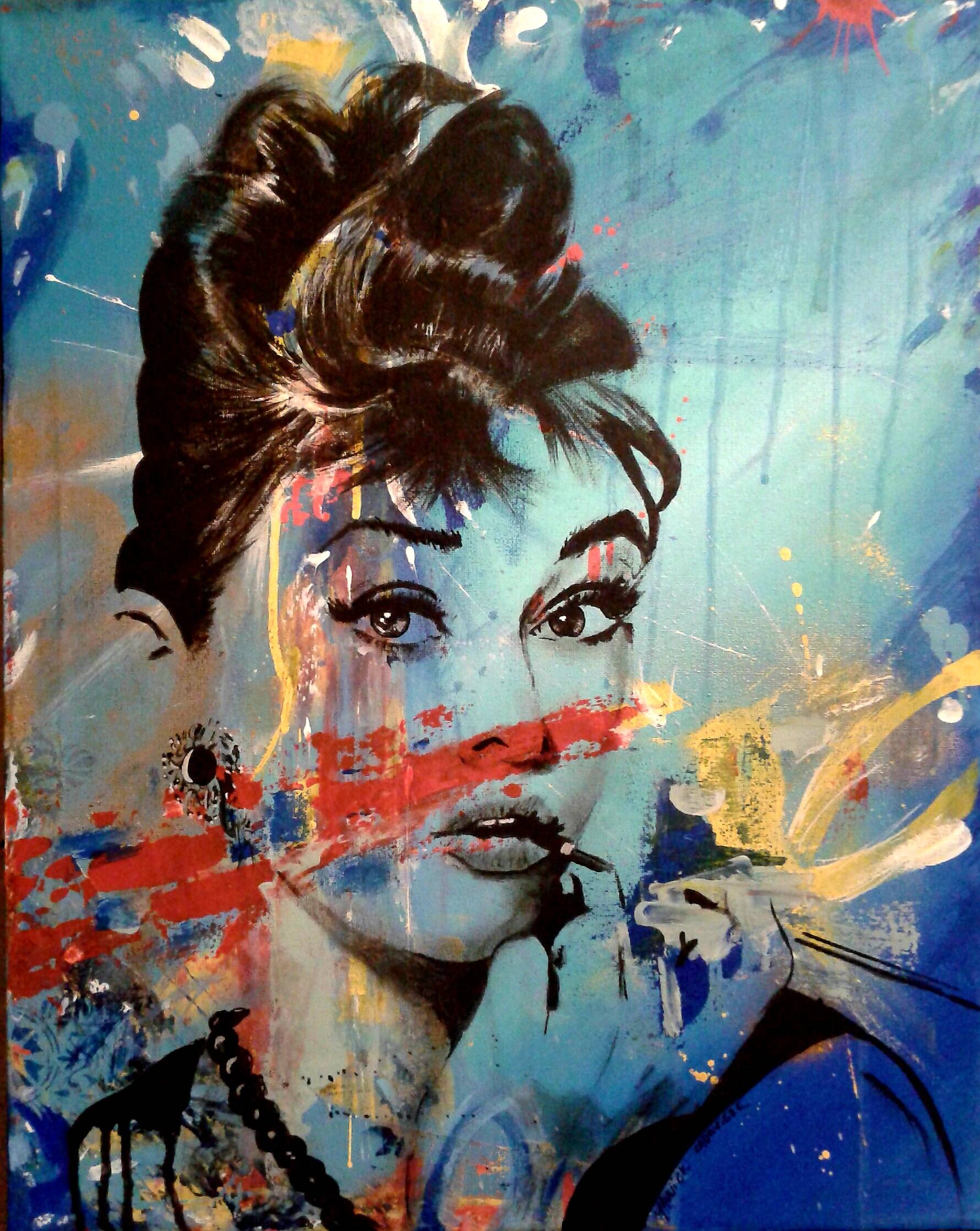 Audrey Hepburn.  Yannick Boid