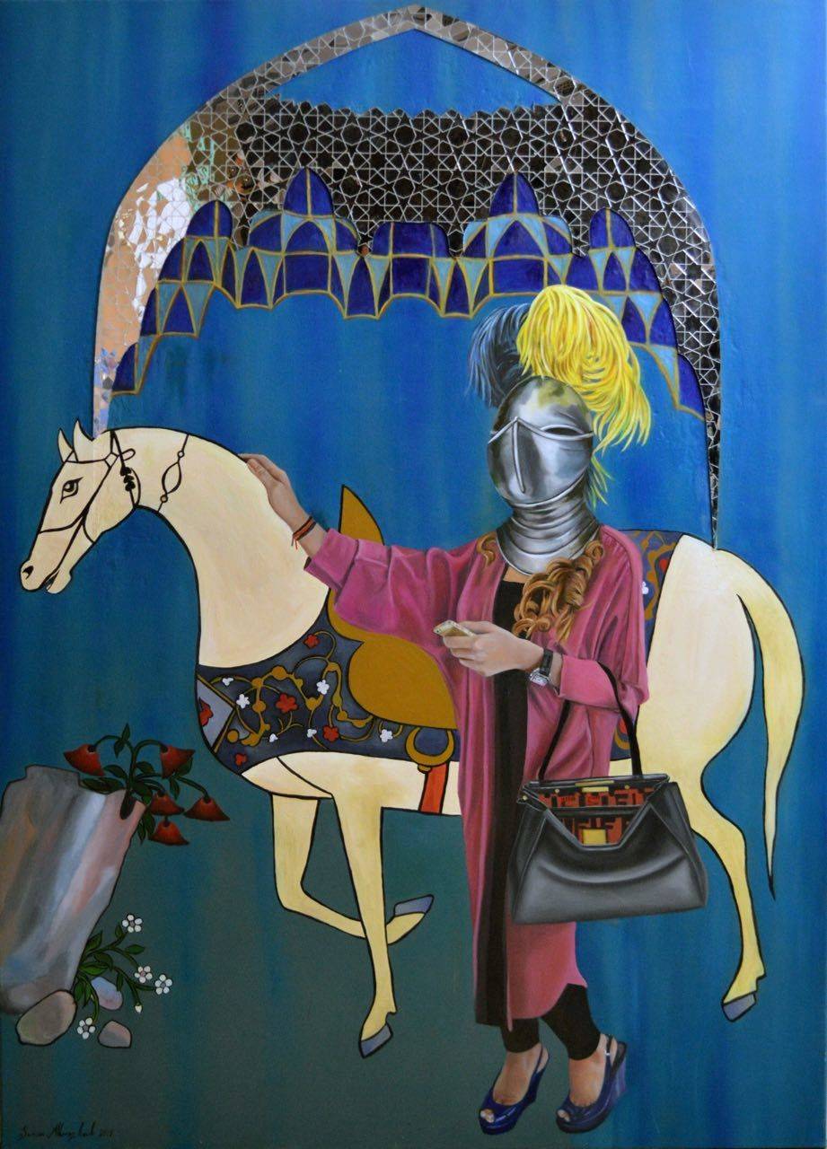 Acid attack. Samira Alborzkouh