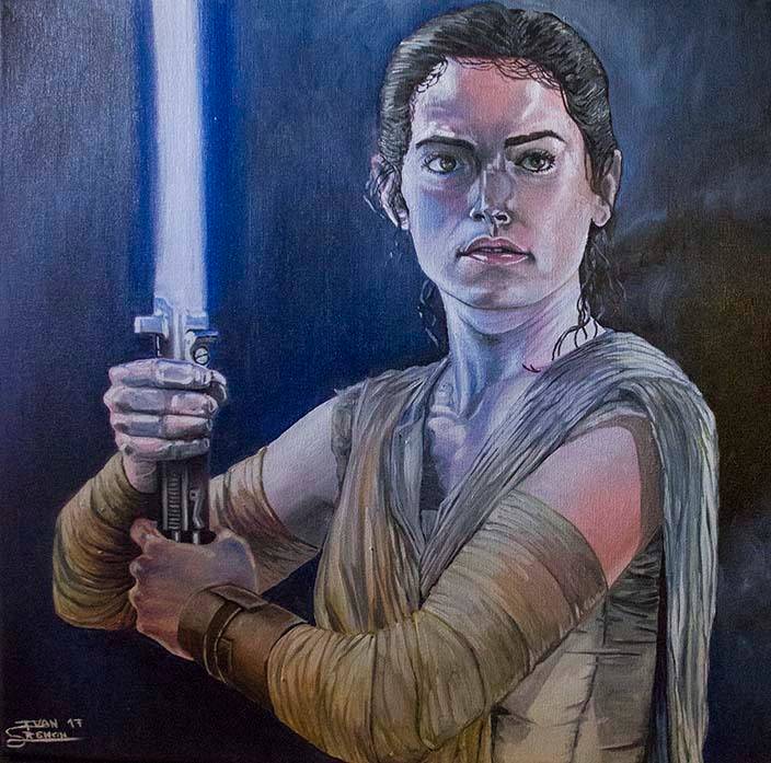 Rey de la saga Star Wars. Ivan Grenon Arts&grenon