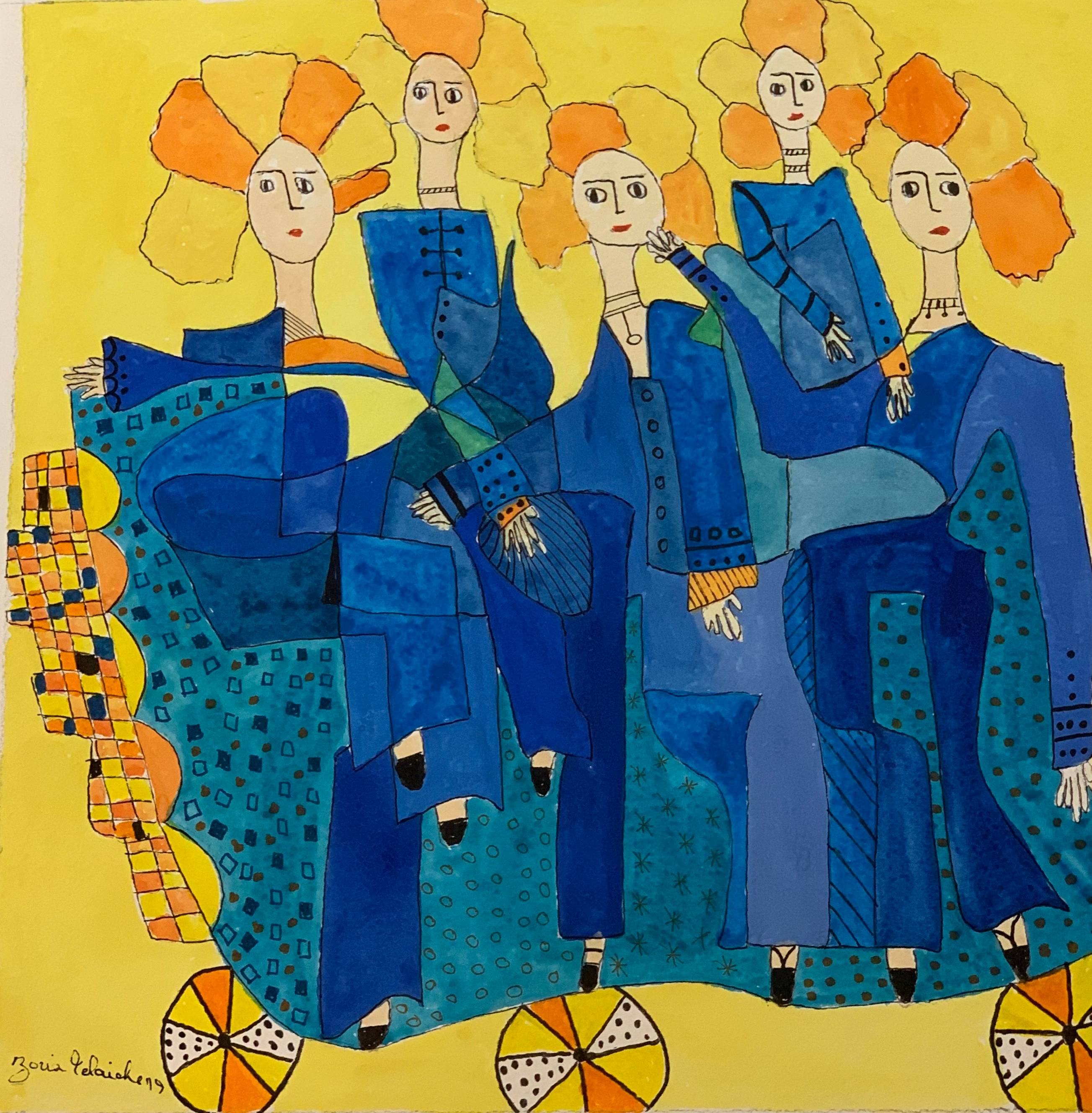 Mes demoiselles. Zoria Telaiche Zoria Telaiche