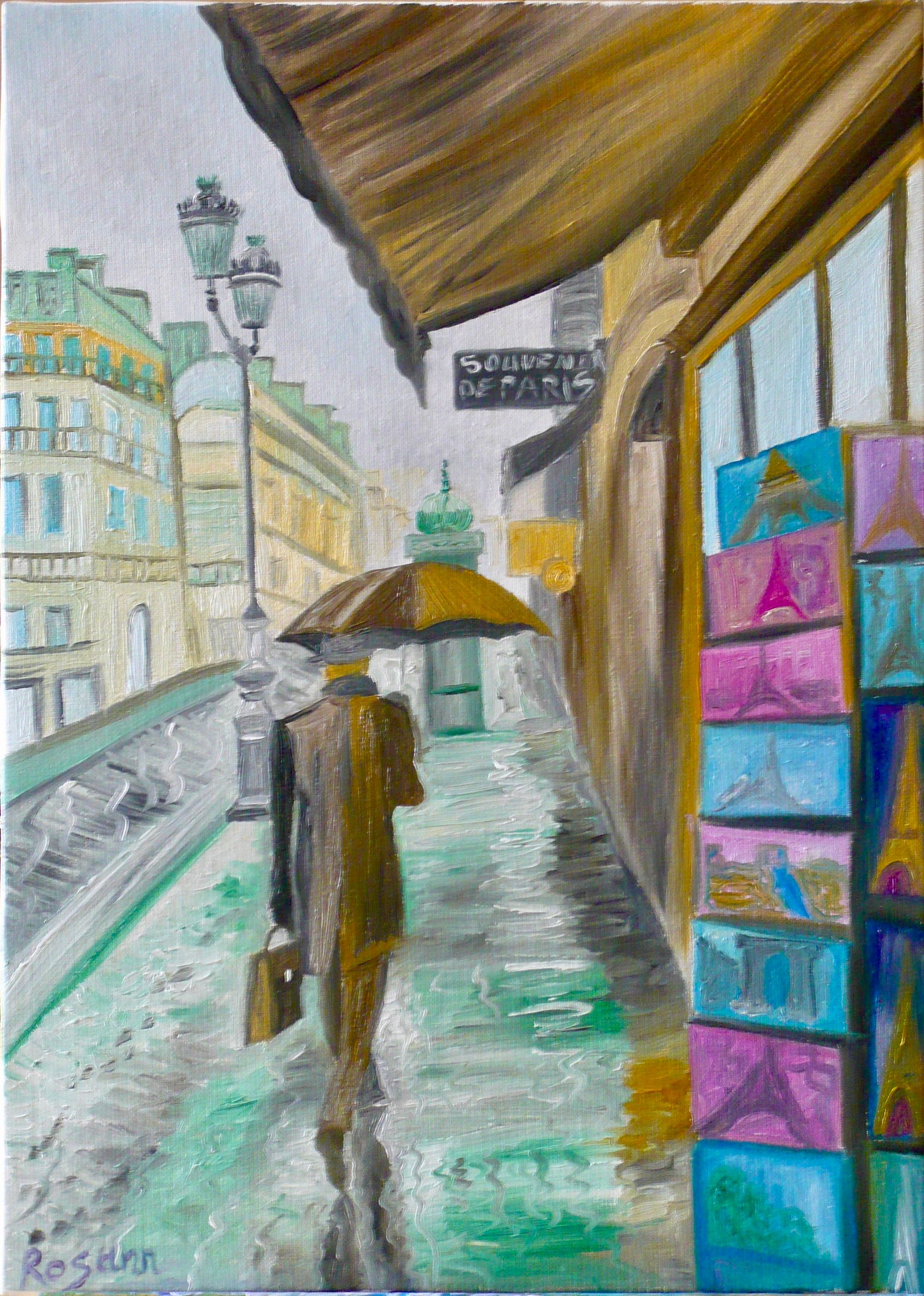 «Rain in Paris». Rosann Rosann